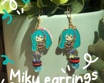 Hatsune Miku Earrings!