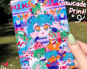 Hatsune Miku Claw Machine Art Print! Mesmerizer, Static, Retry Now, Rabbit Hole, Rotton Girl & 10 more!