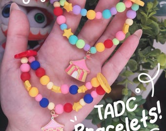 The Amazing Digital Circus (TADC) inspired bracelets! One size fits most teens & adults!
