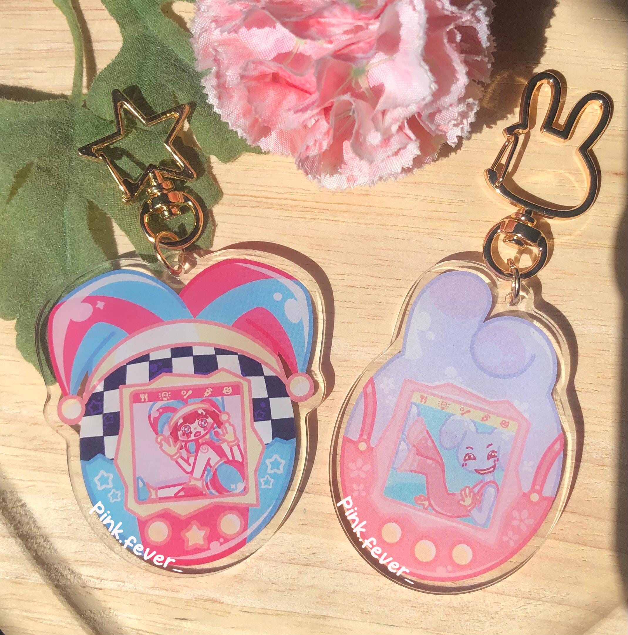 Pomni & Jax Tamagotchi Keychains (the Amazing Digital Circus) - Etsy