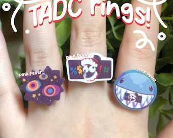 TADC adjustable rings! Censor bar, Abstraction, and Bubble! Fits every size!