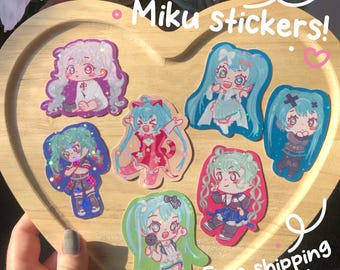 Hatsune Miku Project SEKAI Stickers!