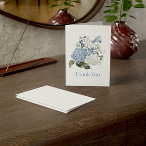 Bedankkaarten bloemenhortensia