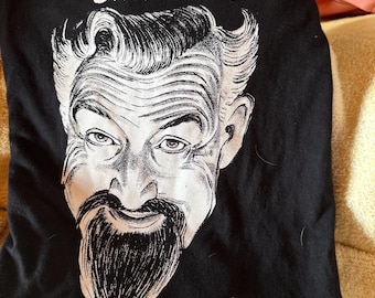 Vintage  THE CRAMPS t shirt  acient knowledge  “stay sick “ knif!  rare vintage  XXL