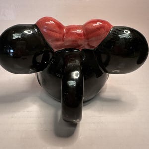 RARE Vintage Walt Disney Mug Minnie Mouse mug No Dots On Bow afbeelding 7