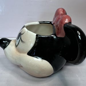 RARE Vintage Walt Disney Mug Minnie Mouse mug No Dots On Bow afbeelding 8