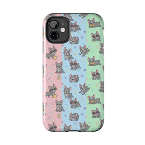 Cute French Bulldog Phone Cases - Pet Lover Gift, Dog Enthusiast Accessory, Fun Phone Cover, Unique Gift Idea, Cute Animal