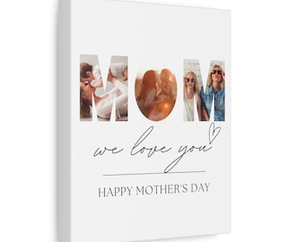 Personalisierte Foto Kunst: Herzliches Geschenk für Mama