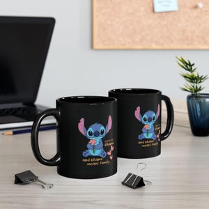 Family Mug - Cute Stitch Design, Disney-Inspired Gift, Coffee Cup, Home Decor, Family Bonding image 5