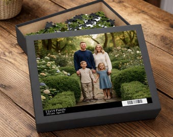 Rompecabezas con foto personalizado - Rompecabezas con imágenes personalizadas - 120, 252 y 500 piezas - Regalo perfecto