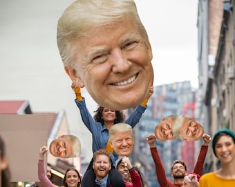 President Donald Trump Big Head Cutouts