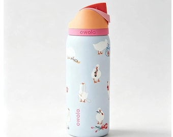 Owala UO Exclusive Silly Goose Free Sip 32 Oz water bottle New in box free SHIPPING USA
