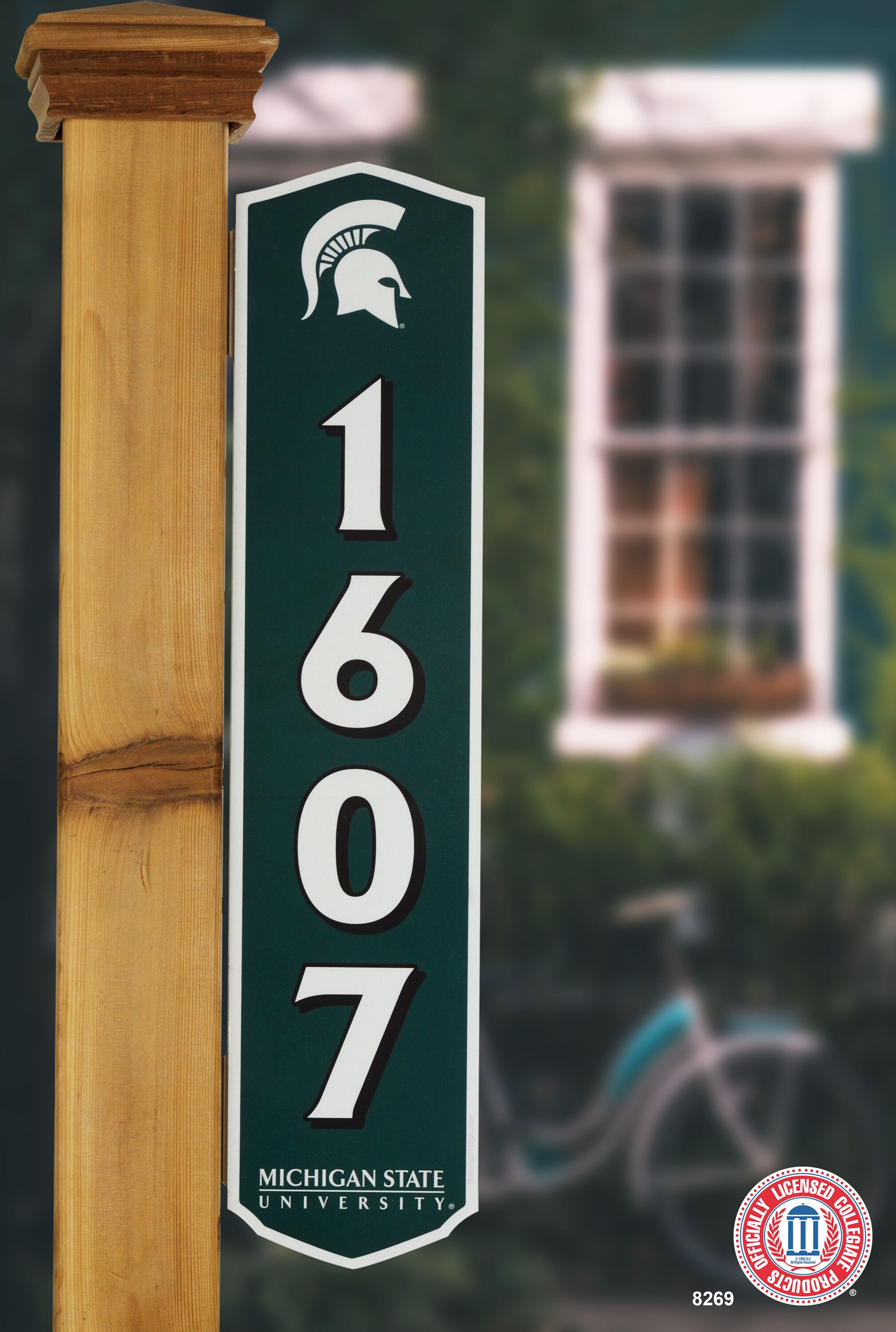 MSU Michigan State University Spartan Address Sign Etsy India