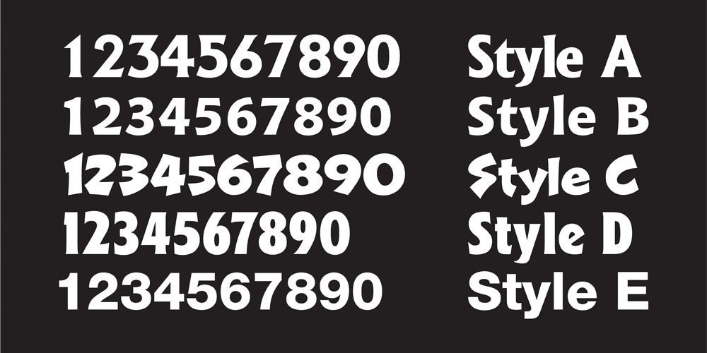 House Address Sign - Reflective (Double Sided)