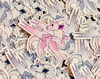 Winter Chibi - SHINY VARIANT! - 1.5in VINYL Die Cut Sticker