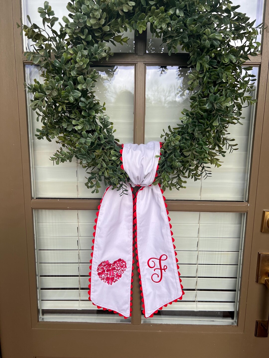 Valentine's Day Door Sash
