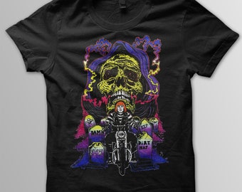 Heman t shirt skeletor bobber 80's cartoon