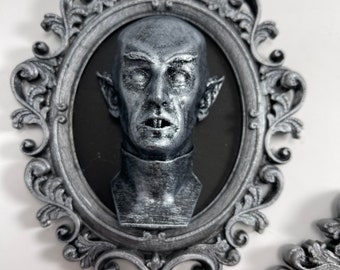 Nosferatu vampire skull frame sci-fi horror