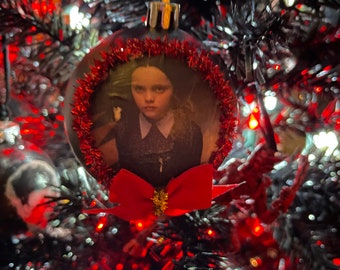 Wednesday Addams Ornament