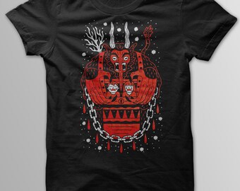 Krampus Christmas t shirt tshirt