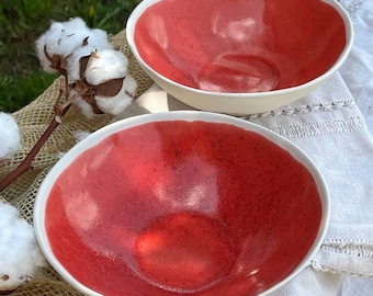 Piatto da pranzo in ceramica fatto a mano / Piatto in gres artigianale unico / Varianti di design irripetibili / Regalo colorato per la cucina