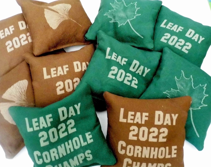 Custom Made Personalized Cornhole Bags Baggo Bragging Rights Trophy Bag