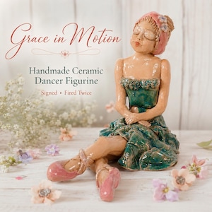Ceramic ballerina - Etsy 日本