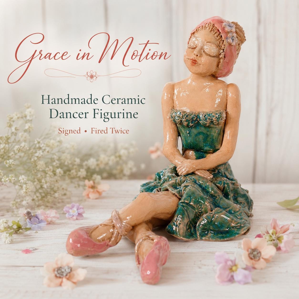 Ceramic ballerina - Etsy 日本