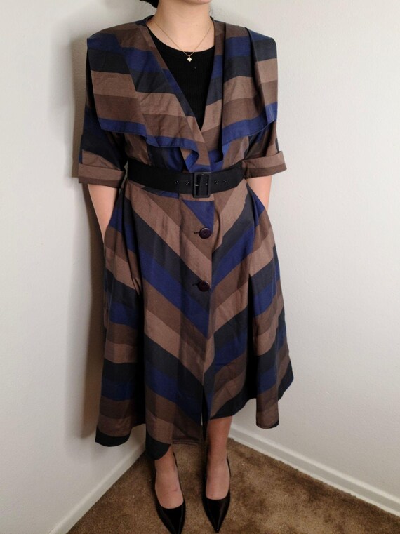 Vintage chevron dress