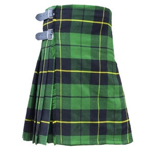 Clan Wallace Jagd-moderner Tartan-Schottenrock - Kilt zum Verkauf - Herren Highland Wear - Wallace Jagd-moderner Kilt - Traditioneller Kilt 16OZ