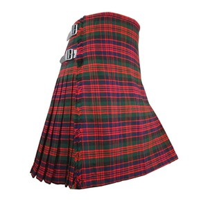 Scottish Macdonald Tartan Kilt - Authentic Scottish Kilt - Men&#39;s Highland Wear - Macdonald Tartan Kilt - Traditional Kilt 16OZ