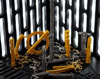 Star Wars Lightsaber Keychain | 3D Printed Jedi & Sith Keychains | Revenge of the Sith | May The 4th Gift | Geek Gift