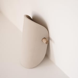 Ceramic wall light. Clay wall light. Handcrafted wall light. Handmade wall light.