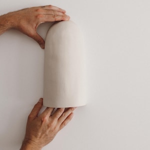 Ceramic wall light. Clay wall light. Handcrafted wall light. Handmade wall light.