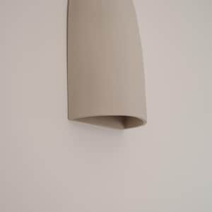 Ceramic wall light. Clay wall light. Handcrafted wall light. Handmade wall light.
