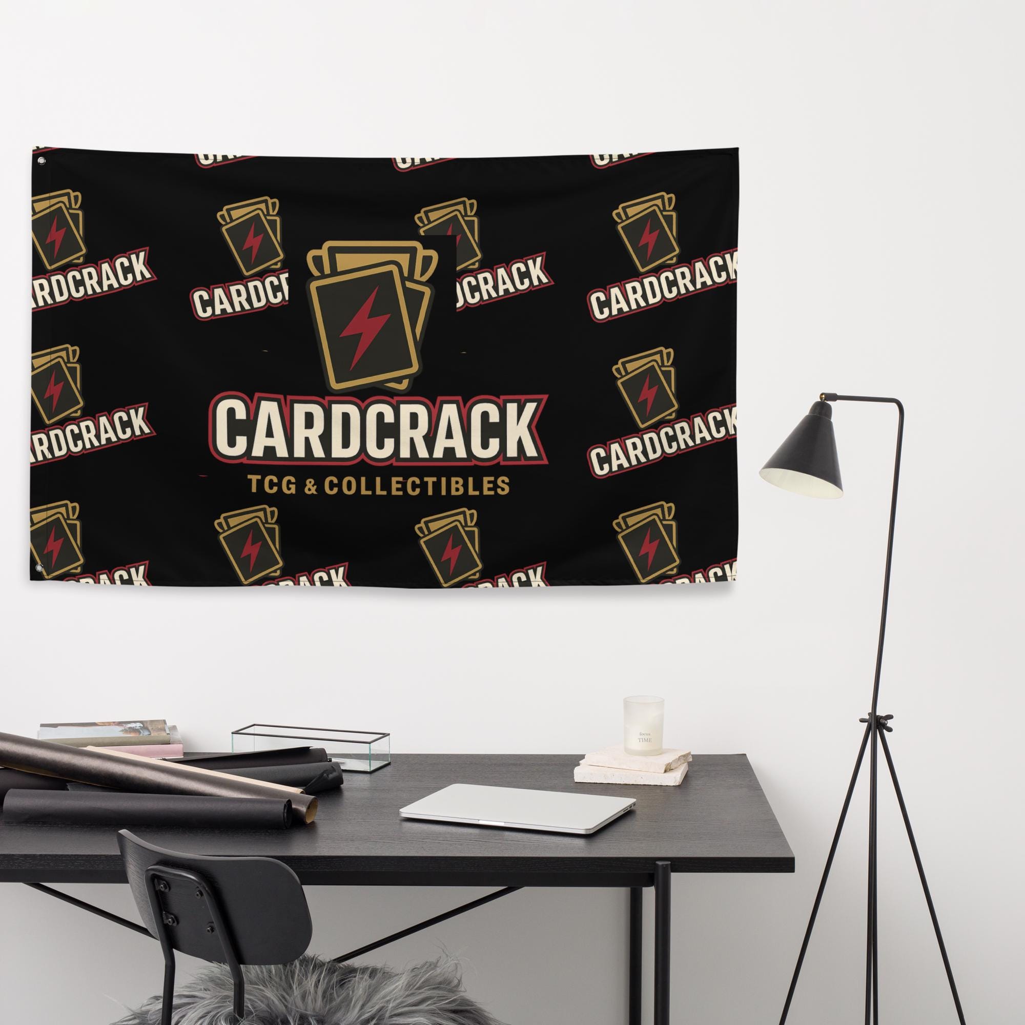 XL 35x56 Breaker Flag for TCG Sports Live Streams Setup | Backdrop Banner for Whatnot TikTok eBay Live | Custom Rip Room Setup | Pokémon