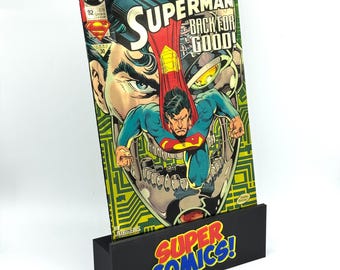 Custom Logo Comic Book Display Stand | 3D‑Printed CGC/CBCS Slab Holder for Whatnot, TikTok & eBay Live Streams