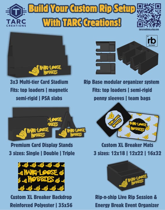 Energy Break Rip and Ship Organizer Sort Box Set for Live Stream | TCG Card  Stand for Bulk and Hits | Whatnot Tiktok Ebay Live | Pokmon MTG - Etsy