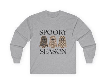 Spooky Season ghosts Long Sleeve Tee