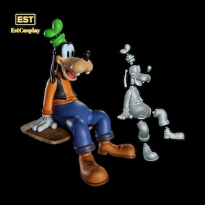 3D Goofy Pateta Stl File, Goofy Pateta Figure Stl, Goofy Pateta Model Stl, High Quality STL, Easy To Print
