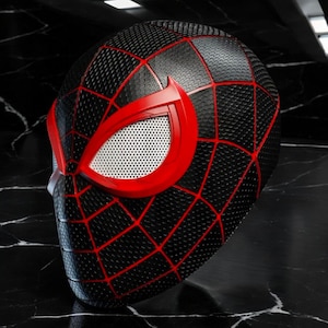 Spiderman Helm STL-Datei, Spiderman-Maske mit Magnetverbindungen, Spiderman-Maske, hochwertige STL-Datei