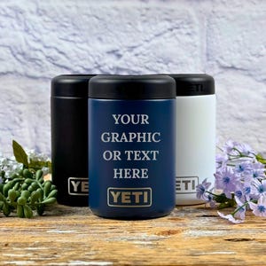 Personalized YETI Colster or Polar Camel Beverage Holder | Custom Engraved Can Cooler | Personalized Gift for Him | Groomsmen Gift