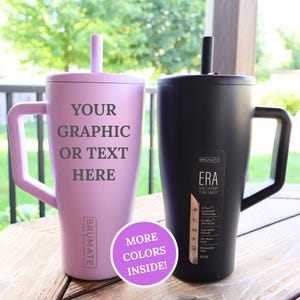 Custom Engraved Brumate Era Tumbler: 30oz/40oz Leak-Proof Water Bottle