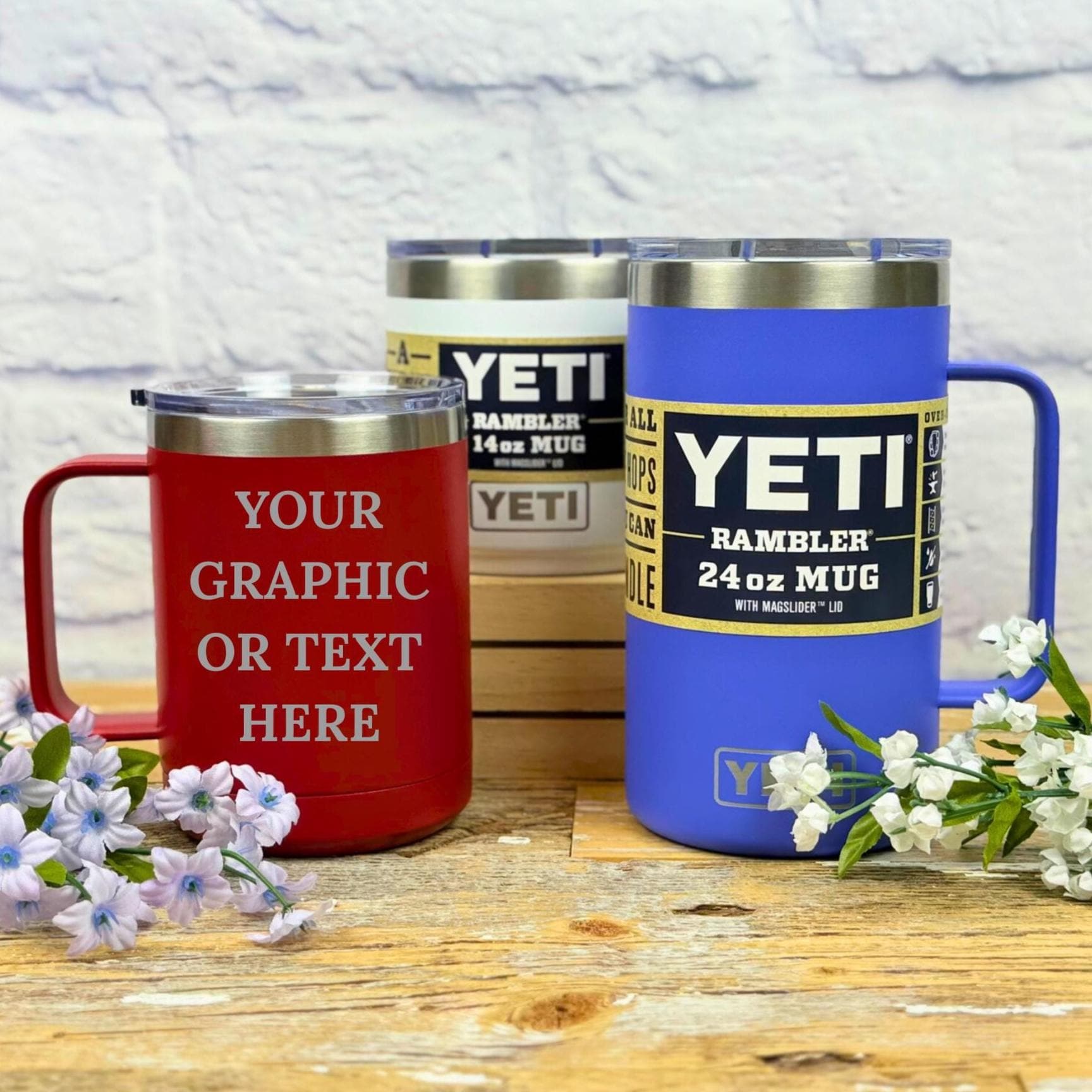 24oz Travel Mug With Handle - Etsy