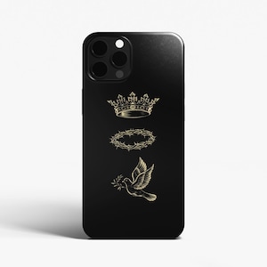 Minimalist Christian Faith Phone Case, Elegant Religious Cover, Gift For Her Or Him, MagSafe iPhone 16 15 14 13 12 11 Pro Max Samsung Pixel