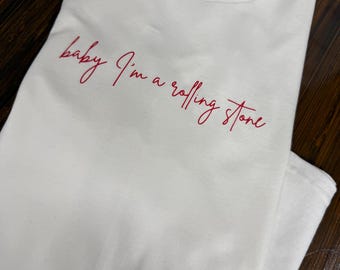 Baby I'm A Rolling Stone MGK tshirt