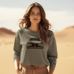 BMVIOUS G80 M3 Competition Unisex Crewneck - Cozy Gift for Car Lovers, Vintage Automotive Sweatshirt, Perfect for Everyday Wear