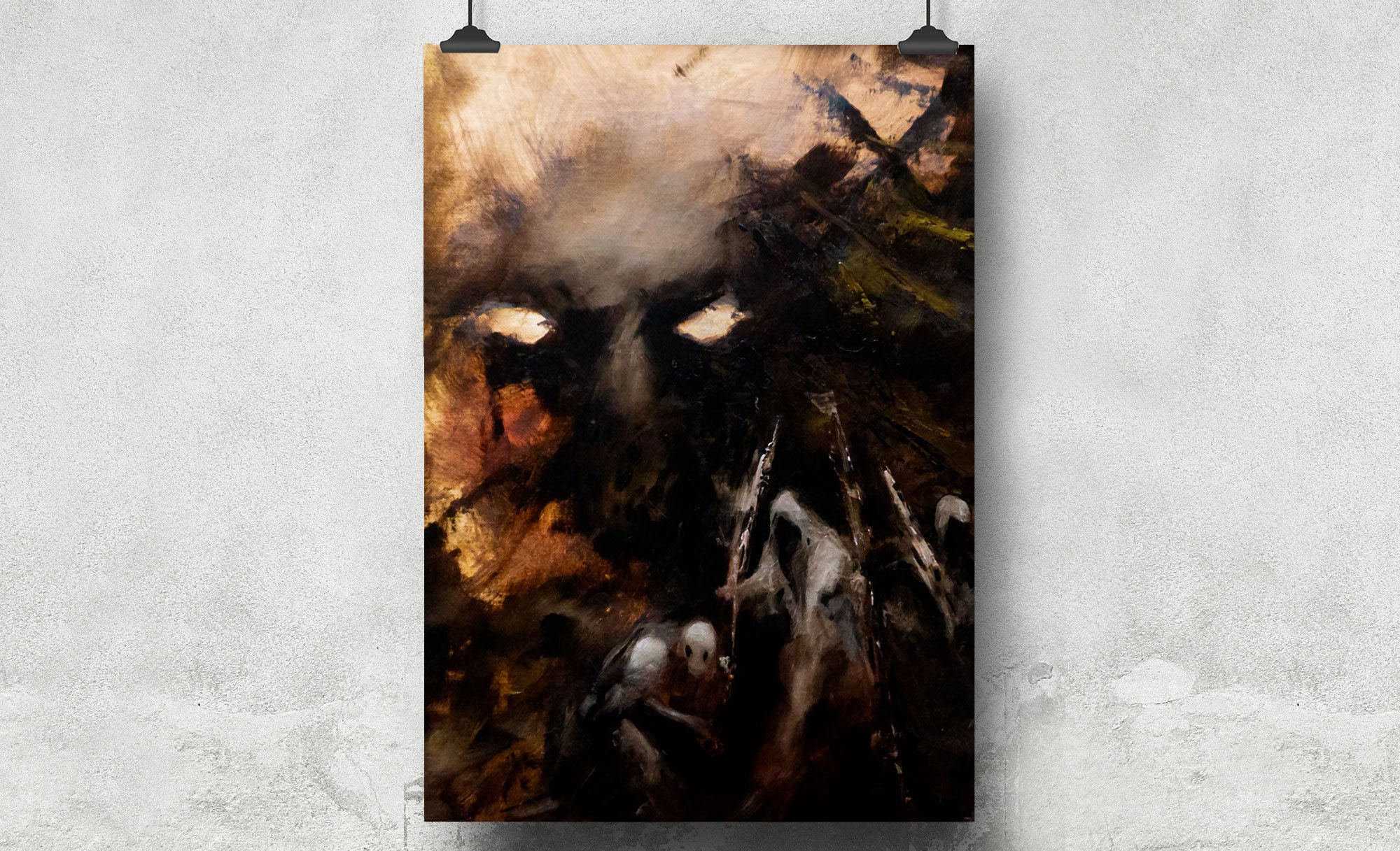 黙示録的な絵画（作家不明） 黙示録的な絵画（作家不明）