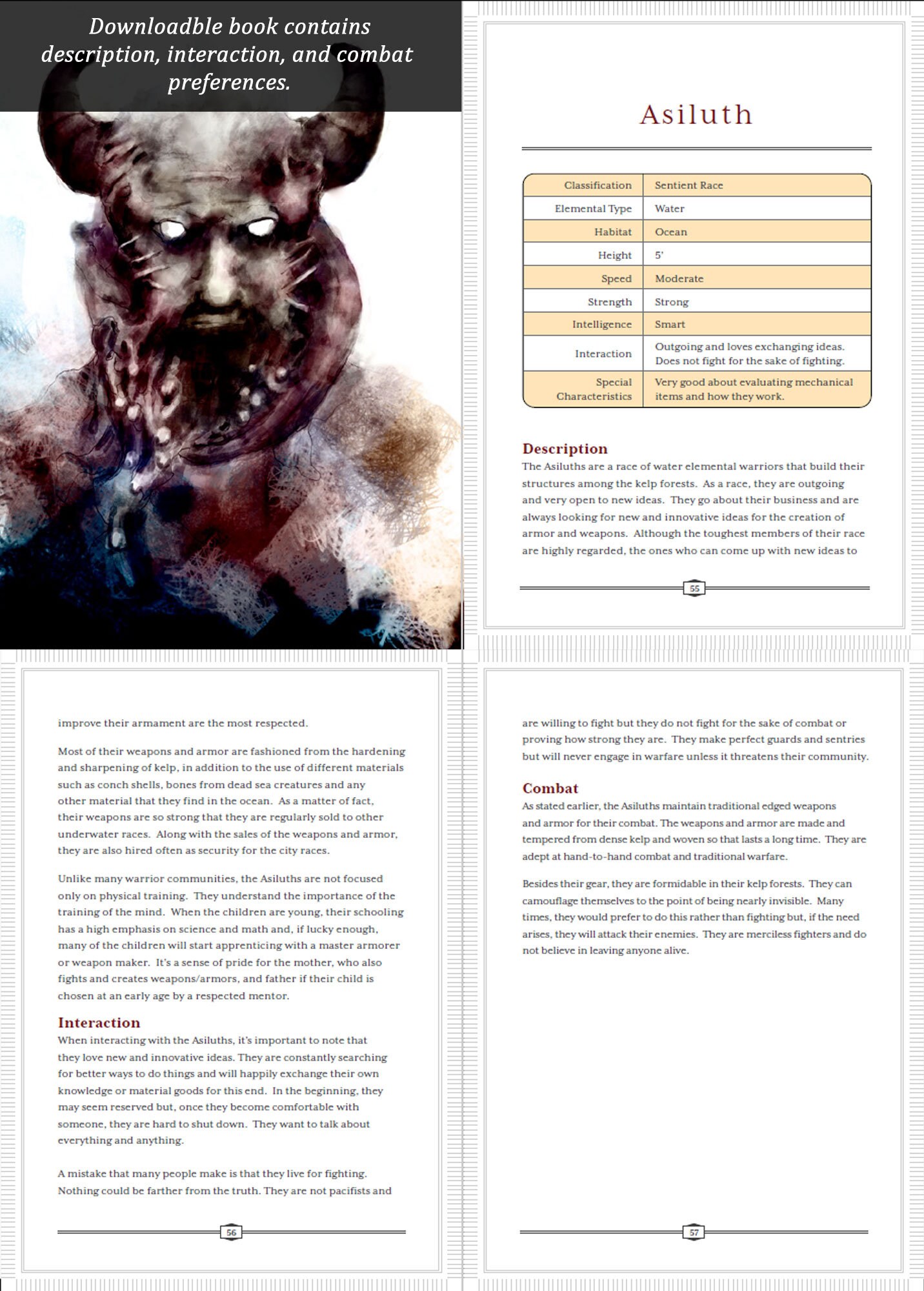 Dungeons and Dragons Monster Cards With Downloadable PDF - Etsy