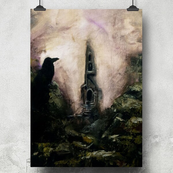 Church of Horror Poster - Etsy